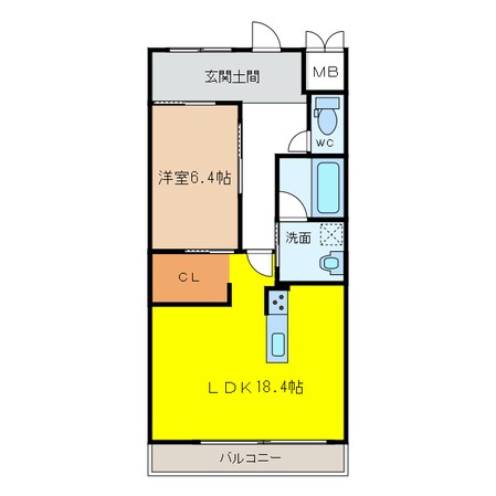 GRAN R TATSUMIの物件間取画像